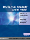 Intellectual Disability and Ill Health (eBook): A Review of the Evidence